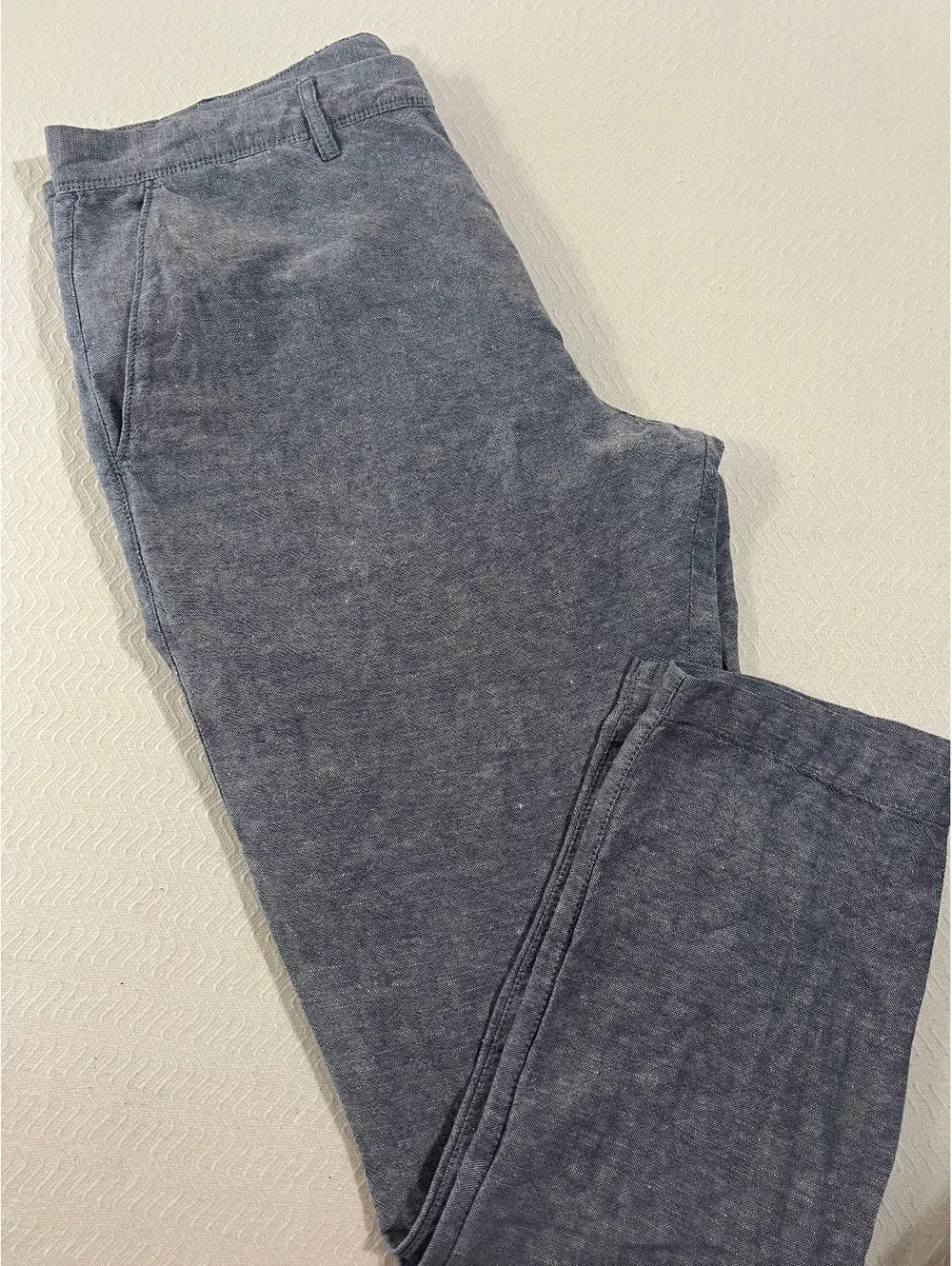 GAP Men’s Slim Fit Linen Cotton Blend Pants Size 36x30